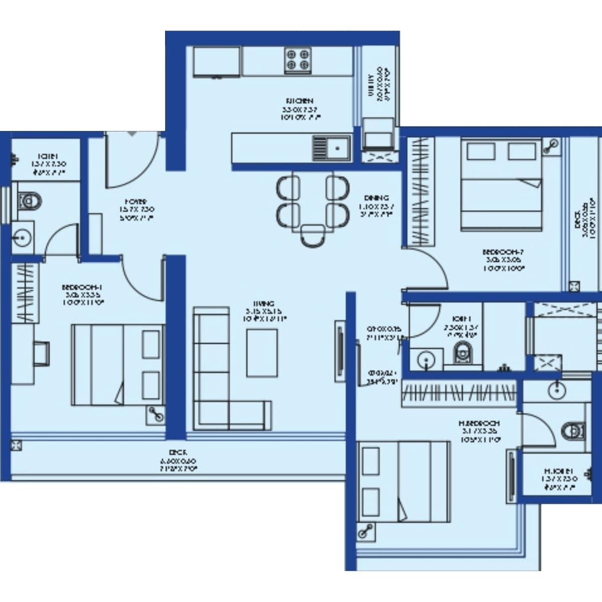 Godrej-Exquisite-Floor-Plan-Unit-1